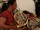 Auf der Brotteröder Kirmes, die Hörner