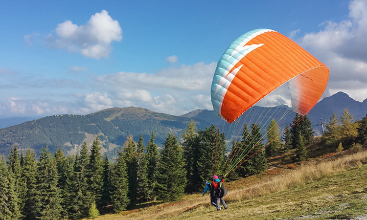 Paragleiten Tandem