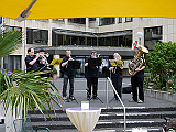 BiHuN (=Bläserkreis in Hessen und Nassau) 
spielt als kleiner Chor